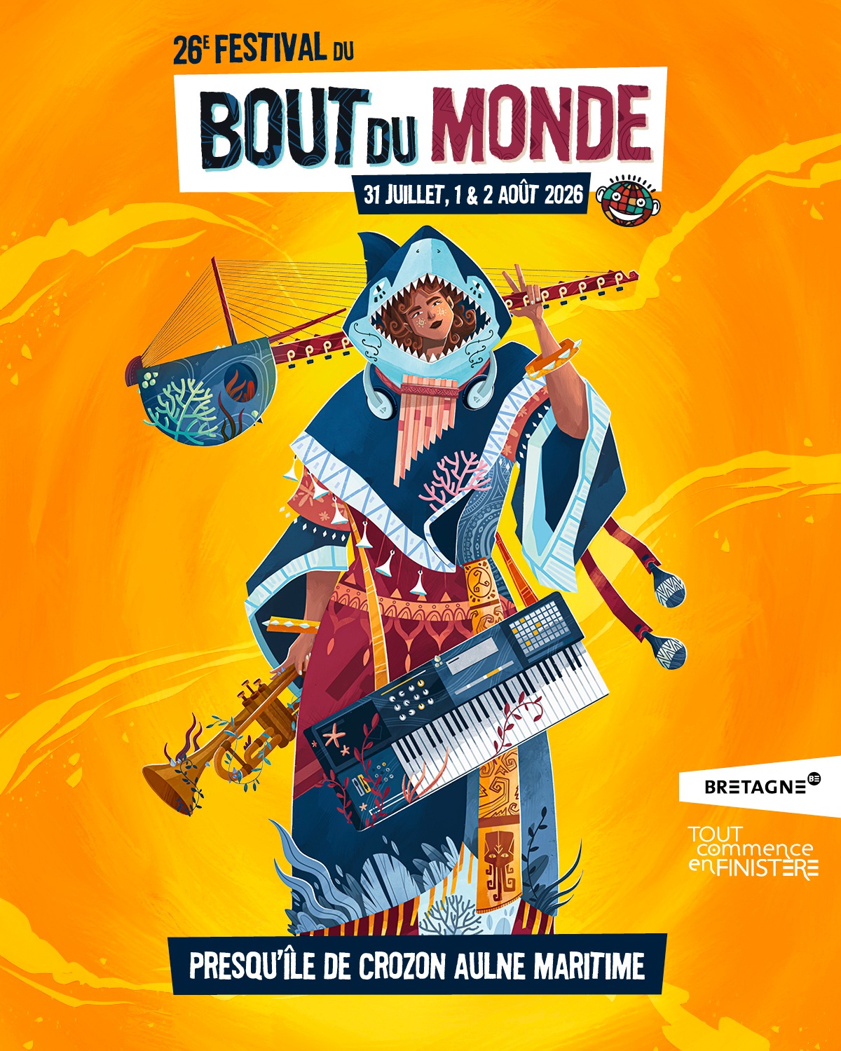 Affiche Festival du Bout du Monde 2026