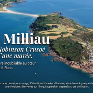 L'Île Milliau : devenez Robinson Crusoé le temps d'une marée
