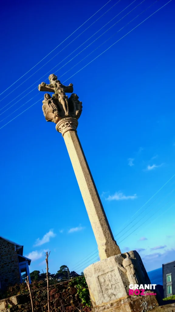 Le calvaire de Trestrignel à Perros-Guirec en Bretagne.