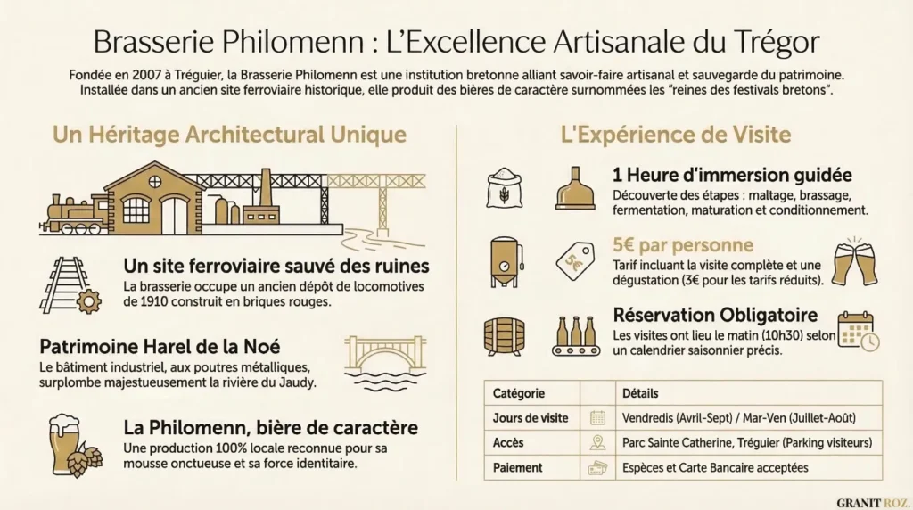 Brasserie Philomenn : l'excellence artisanale du Trégor.
