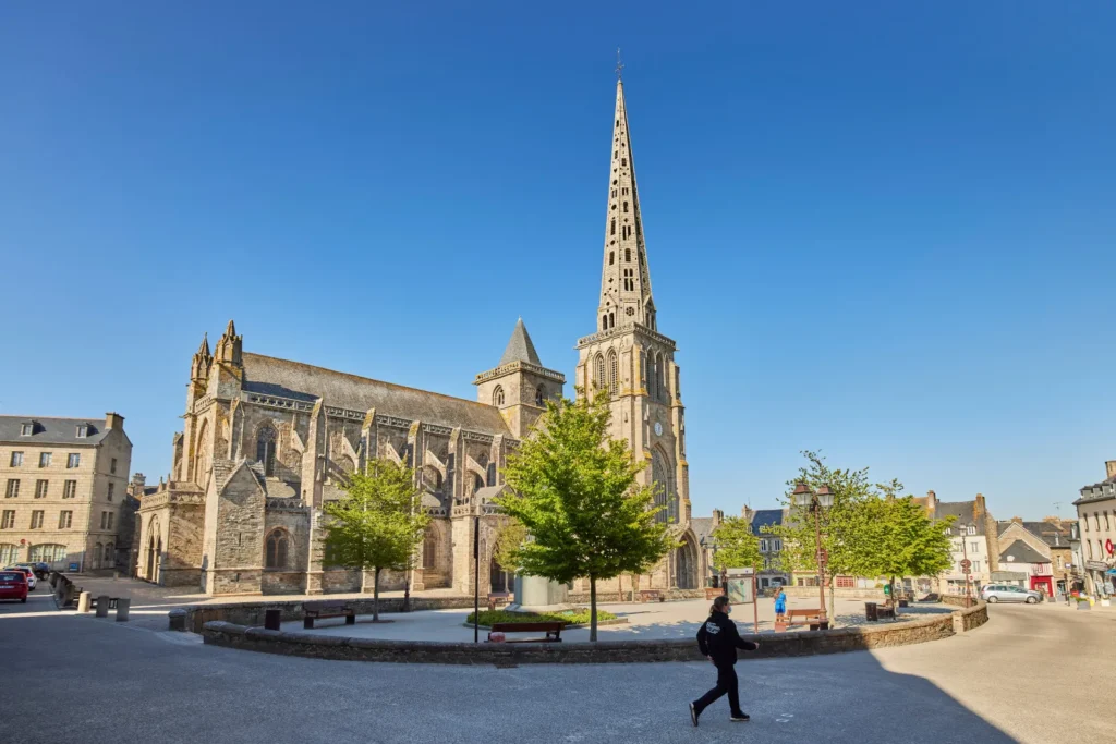 La cathédrale Saint-Tugdual à Tréguier - © Lamoureux Alexandre - Tourisme Bretagne
