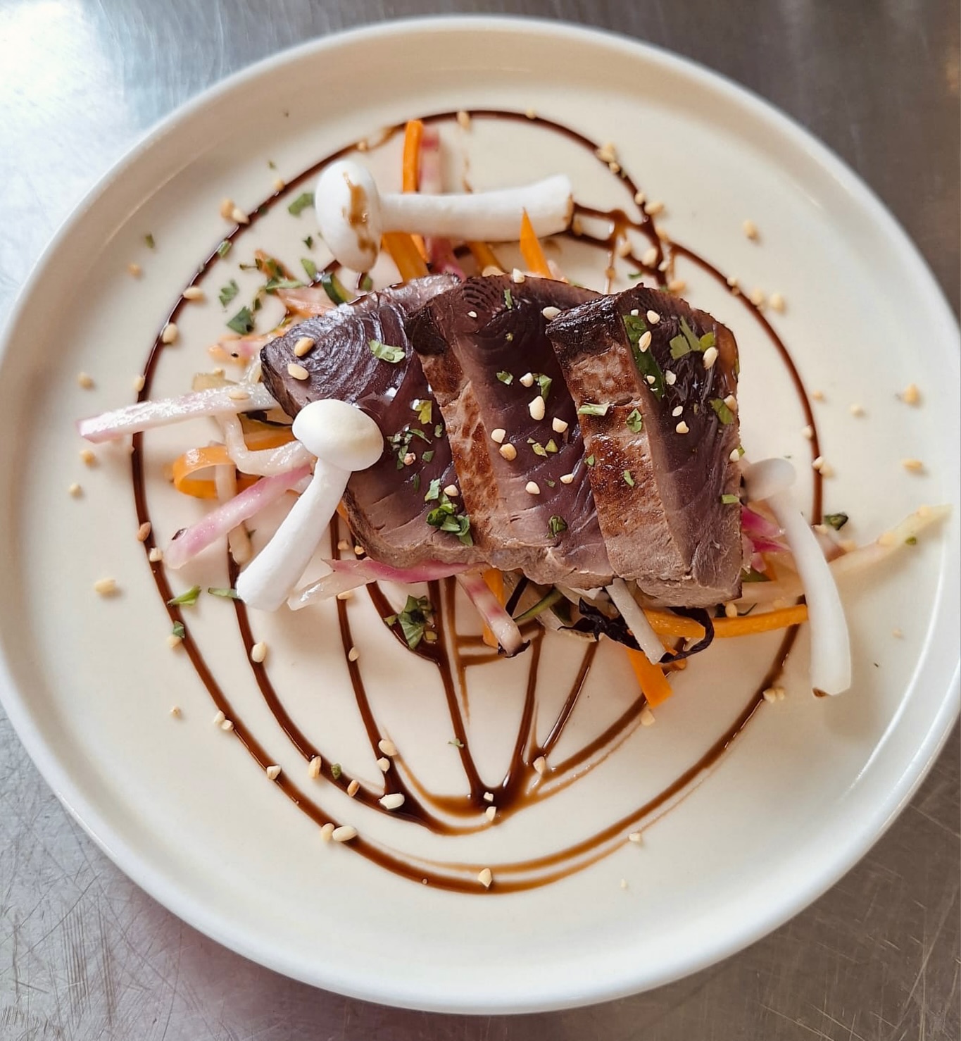 Panorama sauvage et maritime depuis le restaurant Ty Gouffre à Plougrescant